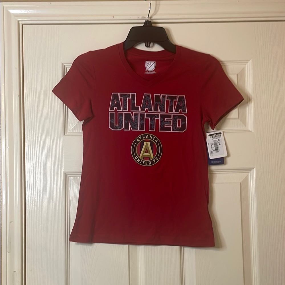 MLS Atlanta United FC Girls T-Shirt Size: L (10/12)
